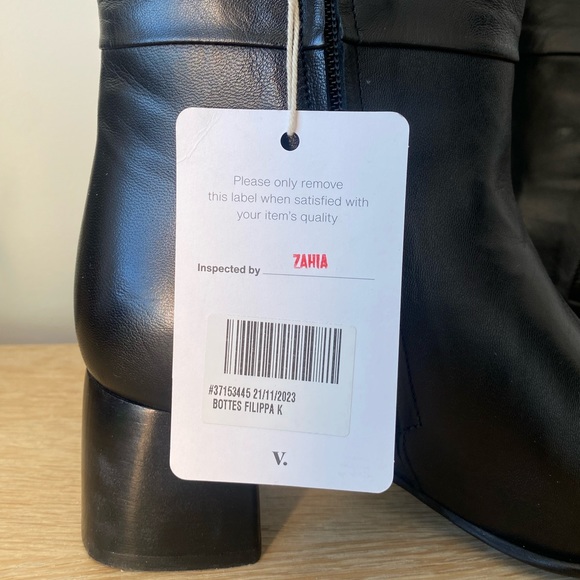 Filippa K Camille Knee High Leather Boot - Picture 8 of 15